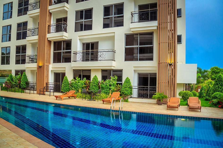 City Garden Pratumnak Condominium In Cosy Beach Банг Ламунг Екстериор снимка