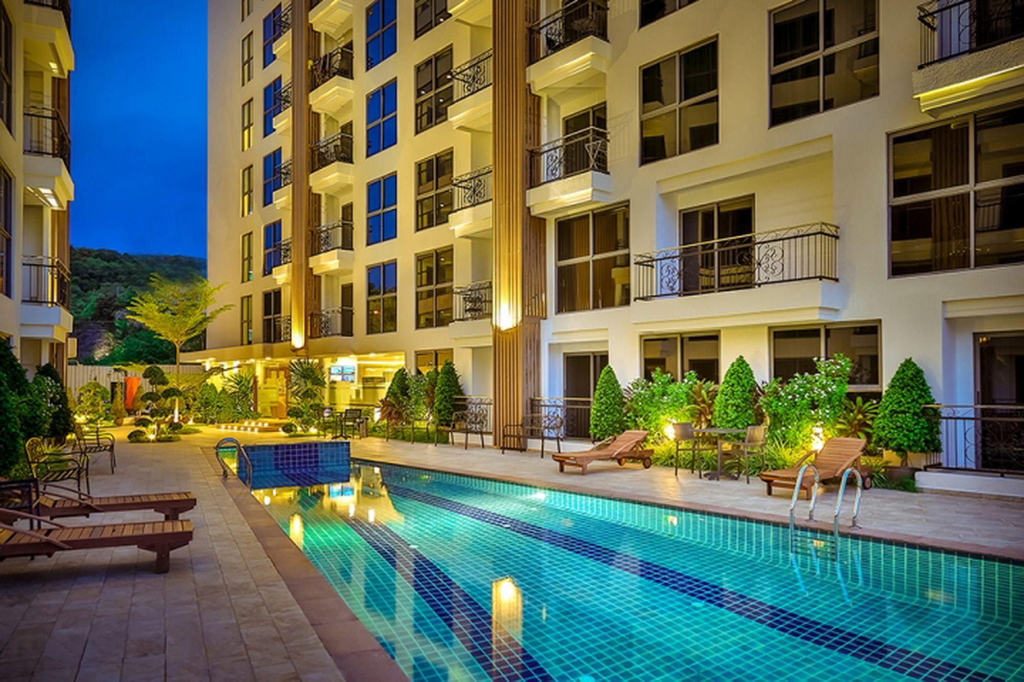 City Garden Pratumnak Condominium In Cosy Beach Банг Ламунг Екстериор снимка
